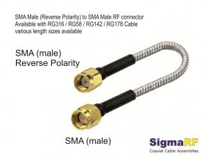 SMA Coaxial RF cable assemblies