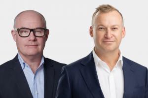 Midkey Co-CEO Richard Young and SFG General Manager Blake Buchanan