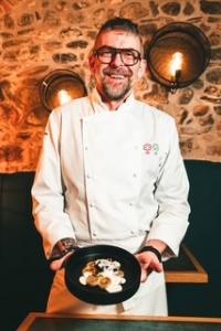 Profile portrait of Double MICHELIN-Starred Chef Giorgio Servetto