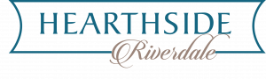 HearthSide Riverdale logo for 62+ active adult community in Riverdale, GA