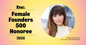 Natalise Kalea Robinson is honored by Inc. on the 2026 Female Founders 500 List