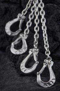 cromox® stainless steel chain sling with load hooks for heavy loads