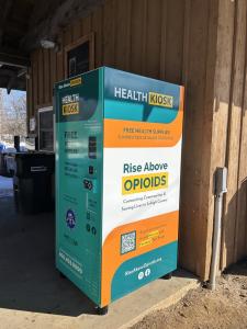 Lehigh County Public Health Kiosk located at D&L Trailhead Pavilion, Slatington, Pa.