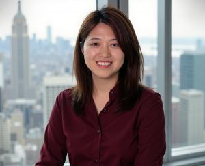 Portrait of Sarah Wang, former Meta and TikTok tech lead, and founder of BlissBot, the award-winning AI mental health platform.