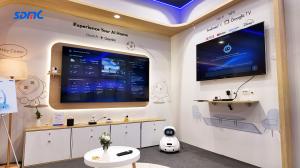 SDMC showcasing its AI Home “1+2+X” ecosystem at MWC 2026