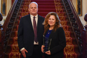 MethodSense CEO RIta King & President Russ King: Recipients of NC Export Trade Excellence Award