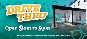 Photo of the Drive Thru Lane