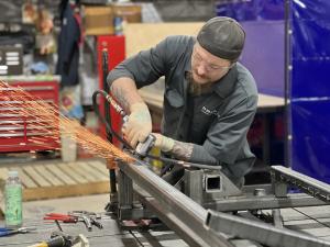 Metal fabrication is part of projects across the work Prefix performs in Aviation, Automotive, Defense and the Entertainment industries.