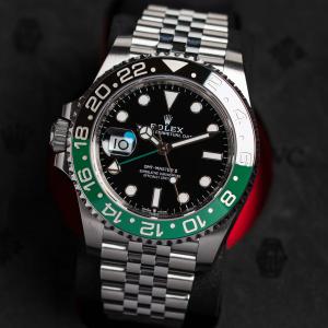 Rolex GMT-Master II Sprite 126720VTNR black and green bezel luxury GMT watch