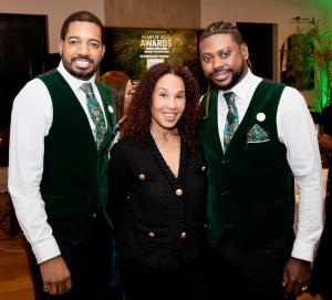 Kabara Vereen, daughter of honoree Ben Vereen, shared a heartfelt reflection at the Heart of Gold Gala launch reception, hosted by founders Julian L. Bannister and Yannick Jules-Bannister, highlighting the importance of dignity and visibility for the senior community.