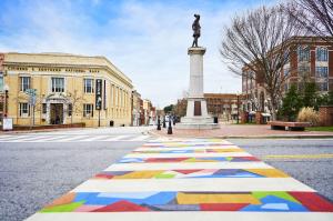 Daniel Morgan Square in downtown Spartanburg, S.C.