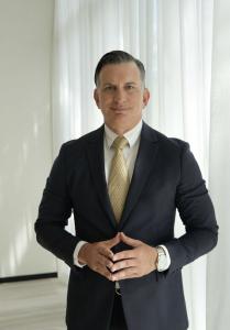 Luis Hoffmann, luxury real estate broker and founder of The Hoffmann Group in Miami, Florida.