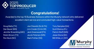 List of Murphy Business Sales 2025 Top Producers