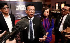 Portrait of David Duong, the businessman and community leader whose life inspired The King of Trash.