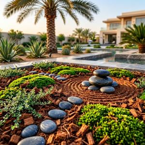 Green Zen provides mulch supply and delivery across Dubai for both residential and commercial landscaping projects.