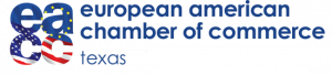 This picture shows the logo of the European American Chamber of Commerce Texas