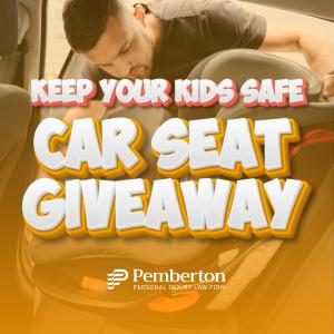Pemberton Personal Injury Law Firm Gives Away Ten Car Seats