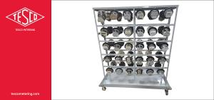 TESCO Metering Model 749 Utility Meter Storage Rack