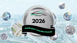 A logo for the 2026 AutoX Innovator Awards