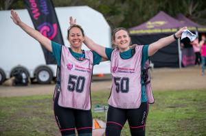 Women Only Adventure Race finish line