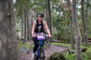 Women Only Adventure Race mountain biker