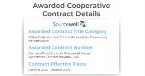 Sourcewell Contract Award Flood Control Barriers