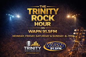 The Trinity Rock Hour Christian rock radio show on WAPN 91.5 FM airing 6–7 PM in Daytona Beach.
