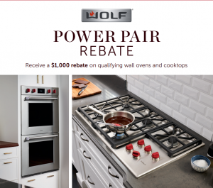 Appliances Connection's 2020 President's Day Sale: Wolf Rebate
