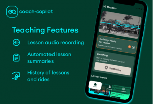 Meet EQ Coach-Copilot a new AI platform designed to support riders, coaches, and horses  with real-time lesson capture and data-driven insights