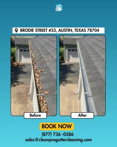 Clean Pro Gutter Cleaning - Before & After Gutter Cleaning