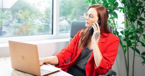 Mackenzie at work, representing the kind of hands-on professional environment many soon-to-be graduates seek as they begin their careers.
