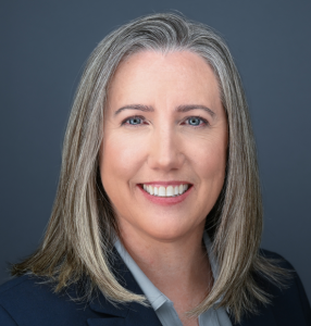 headshot of lacba's 2026/27 president, Theresa Leets