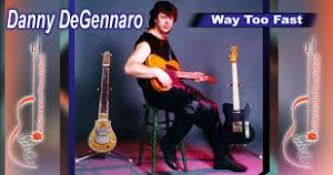 Danny "RIO" DeGennaro with all his Guitars Promo NYC