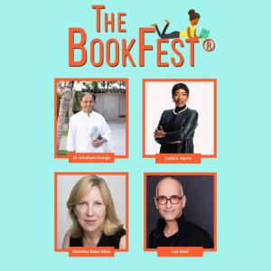 The BookFest Spring 2026, Dr. Abraham George, Lee Wind, Christina Baker Kline, Carla A. Harris