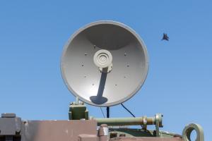 DEWM's arritable radar target (DART) during a training exercise