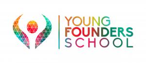 Young Founders School logo — international charity teaching entrepreneurship to young people across 10 countries.