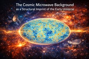 Карта космического микроволнового фона, показывающая температурные флуктуации ранней Вселенной, наблюдаемые космическими миссиями и радиотелескопами. Image Credit Научная иллюстрация на основе космологических наблюдений (миссия Planck)