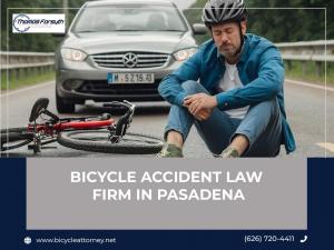 Bicycle Accident Law Firm in Pasadena