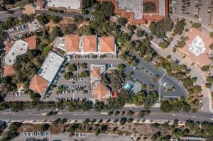 Birds-eye view of Agoura Hills Town Center