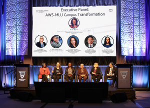 Dr. Vita Pickrum representing OCCC at AWS Symposium