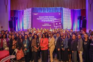 Oklahoma City Community College attend AWS AI Symposium