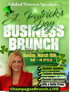 Marsha Tekeste of Lavender Blue and Harmony is a sponsor of the St Patrick's Day event
