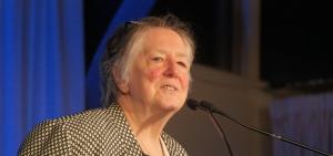 Mary Mack at conference