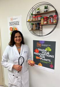 Dr. Aruna Nathan, Internal and Lifestyle Medicine Physician in Kensington, Maryland teaches her patients to view food as fuel.
