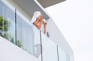 framelss glass railing