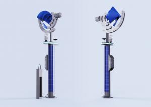 3D modeling of the renewable energy smart pole ‘Eco-Clebine’ by Turbine Crew