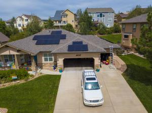 Sunfinity designed and installed this solar system for a Colorado homeowner.