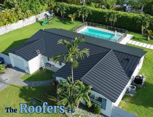 metal roof By the roofers fl
