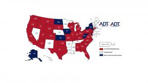 National Expansion Map of ADT Realty