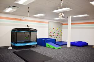 The sensory gym at CST Academy Park Ridge.